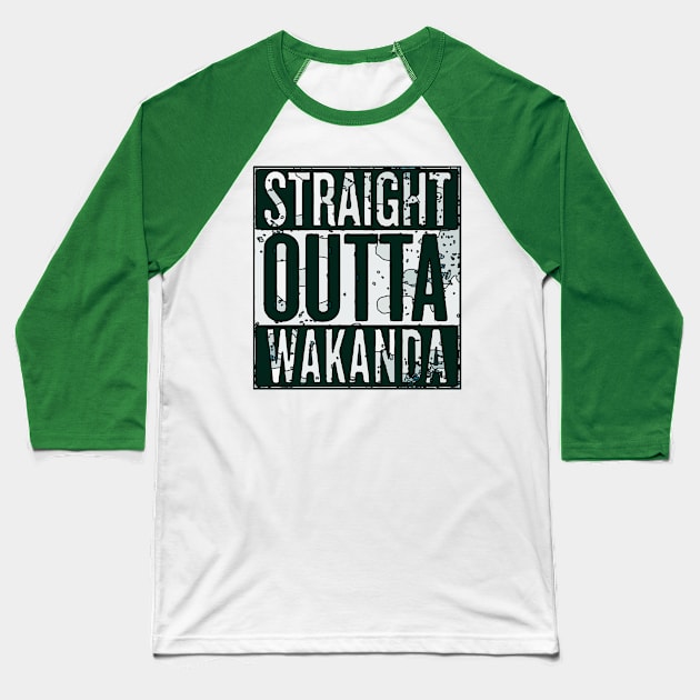 Wakanda Baseball T-Shirt by Birdbox